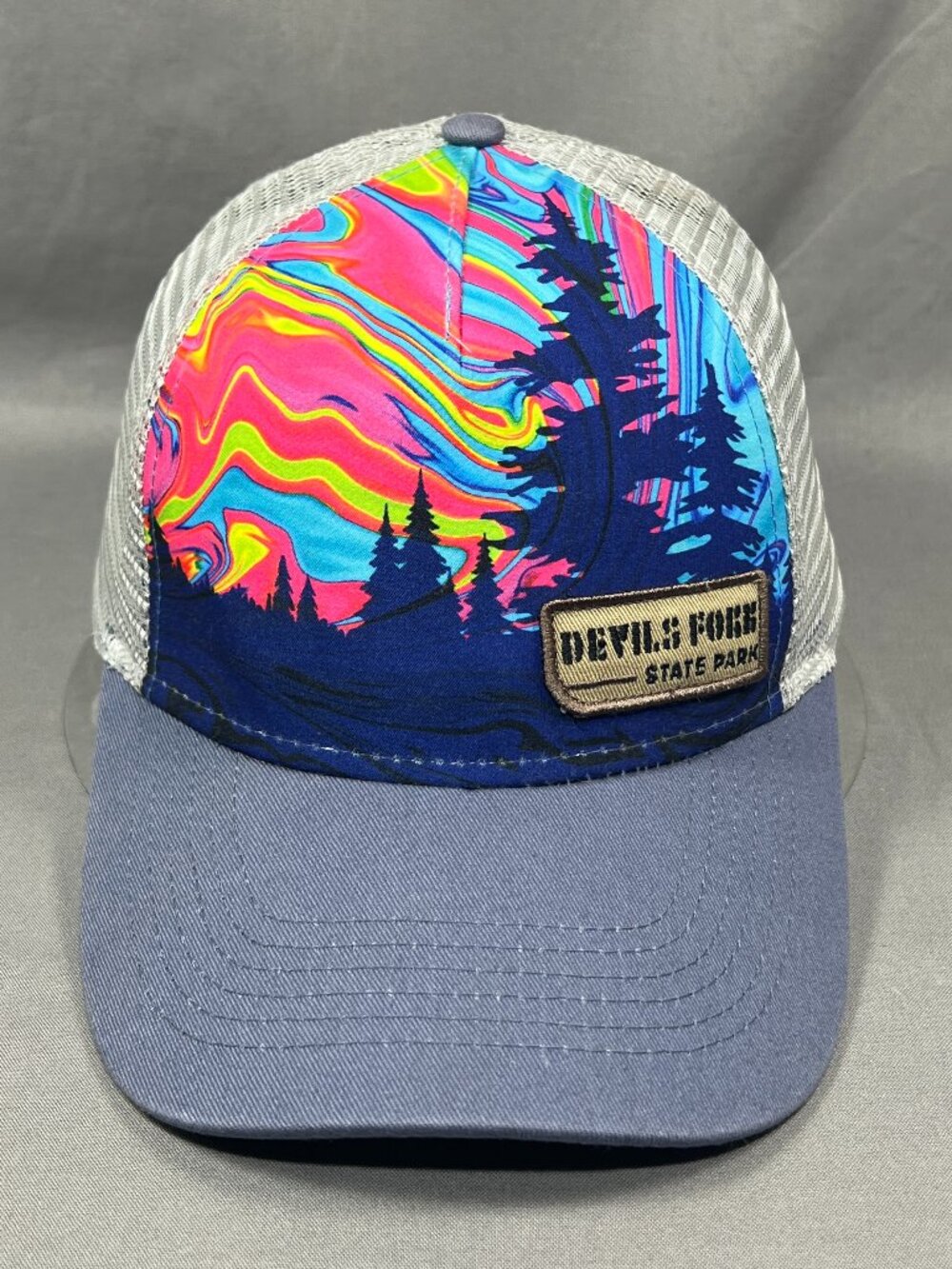Devils Fork Salem SC Duck Co Snapback Hat Trucker Retro Adjustable Souvenir Mens